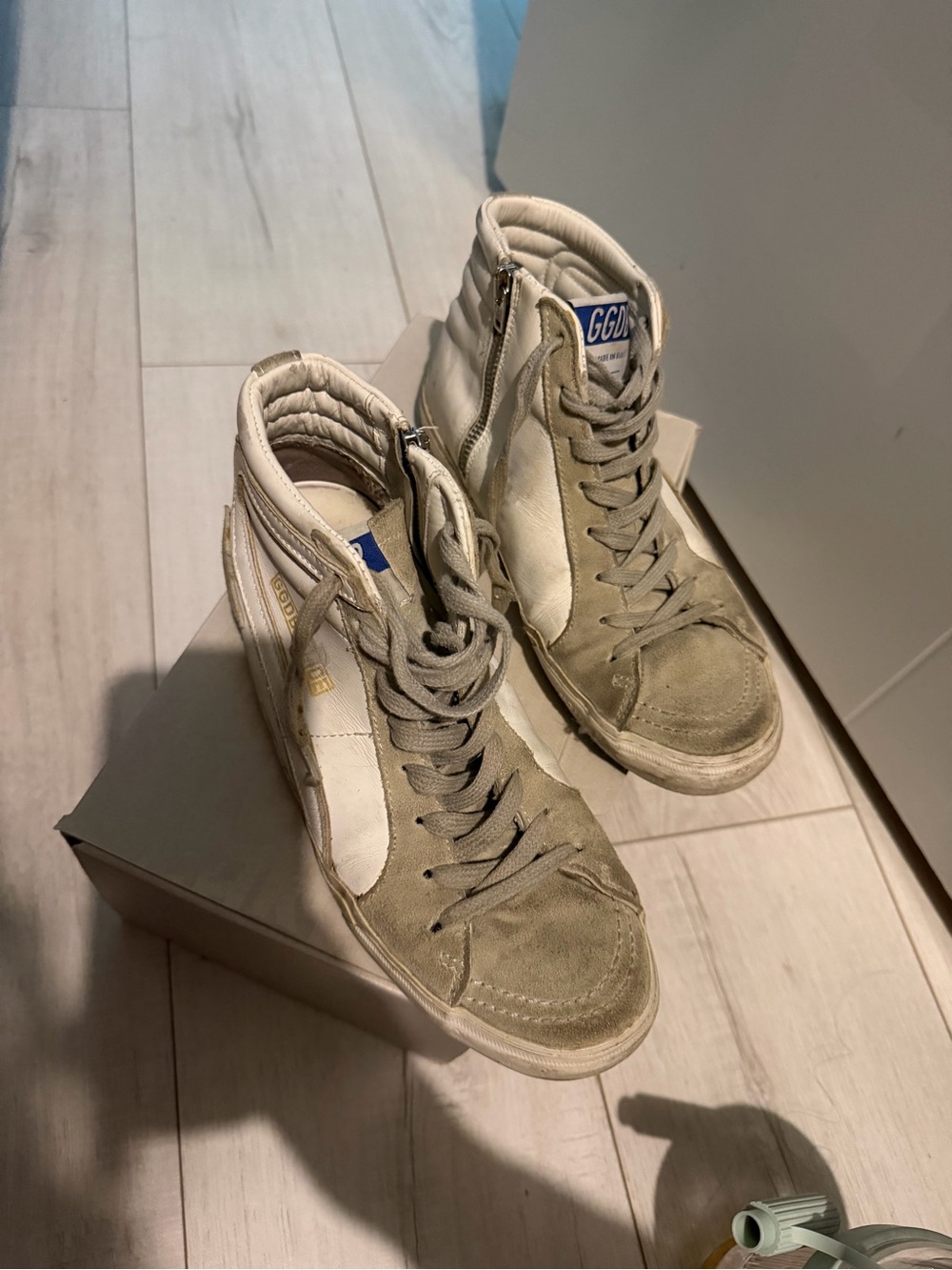 Golden goose slide high top